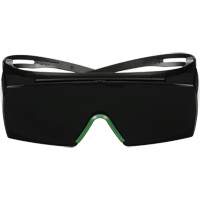 SecureFit 3700 Series Safety Glasses SF3750AS-BLK, Grey/IR 5.0 Lens, Anti-Scratch, ANSI Z87+/Meets/Exceeds CSA Z94.3 Maritime Industrial Rubber