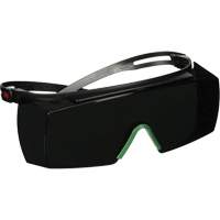 SecureFit 3700 Series Safety Glasses SF3750AS-BLK, Grey/IR 5.0 Lens, Anti-Scratch, ANSI Z87+/Meets/Exceeds CSA Z94.3 Maritime Industrial Rubber