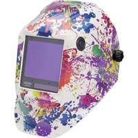 Masque de soudage VIKING 3350 Creative Spark, 3,74" lo x 3,34" la Champ de vision, Teinte 5 - 13 Maritime Industrial Rubber