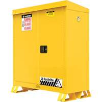 Outdoor Flammable Storage Cabinet, 30 gal., 2 Door, 43" W x 44" H x 18" D Maritime Industrial Rubber