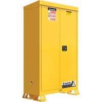 Outdoor Flammable Storage Cabinet, 45 gal., 2 Door, 43" W x 65" H x 18" D Maritime Industrial Rubber