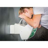 Eye/Face Wash, Wall-Mount Installation, Plastic Bowl Maritime Industrial Rubber