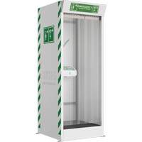 Cabine de douche d'urgence et douche oculaire/faciale couvert Maritime Industrial Rubber