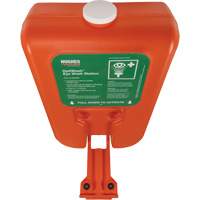 Poste de douche oculaire portable autonome, Aliment&eacute; par gravit&eacute;, Capacit&eacute; 10 gal., Conformit&eacute; ANSI Z358.1 Maritime Industrial Rubber