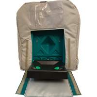 Enveloppe isol&eacute;e pour douche oculaire de 16 gallons aliment&eacute;e par gravit&eacute; Maritime Industrial Rubber