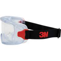 GoggleGear 3000 Series Protective Goggles, Clear Lens, Anti-Fog/Anti-Scratch, Indirect Vent Maritime Industrial Rubber