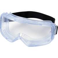 GoggleGear 3000 Series Protective Goggle, Clear Lens, Anti-Fog, Indirect Vent Maritime Industrial Rubber
