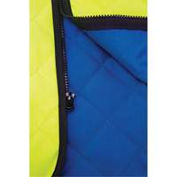 Evaporative Cooling Vest, Medium, High Visibility Lime-Yellow Maritime Industrial Rubber