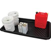 Spill Tray, 24" L x 48" W x 4.5" H, 24 US gal. Spill Capacity Maritime Industrial Rubber