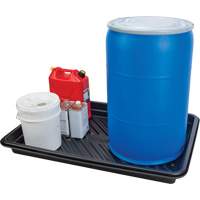 Spill Tray, 30" L x 48" W x 4.5" H, 30 US gal. Spill Capacity Maritime Industrial Rubber