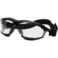Lunettes de s&eacute;curit&eacute; &agrave; coques Isotope, Lentille Transparent, Antibu&eacute;e Maritime Industrial Rubber