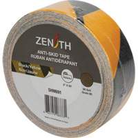 Ruban antid&eacute;rapant, 2" x 60', Noir & jaune Maritime Industrial Rubber