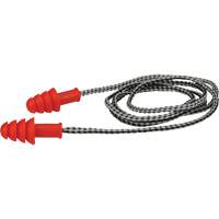 Bouchons d'oreilles r&eacute;utilisables en TPR de PIP, Avec cordon, Paire - Boîte pour vente au d&eacute;tail, 27 dB NRR, Taille unique Maritime Industrial Rubber