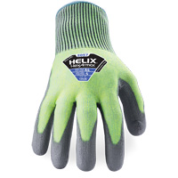 Helix&reg; 2057 Abrasion- & Cut-Resistant Gloves, Size 6/X-Small, 13 Gauge, Polyurethane Coated, HPPE Shell, ASTM ANSI Level A4/EN 388 Level C Maritime Industrial Rubber