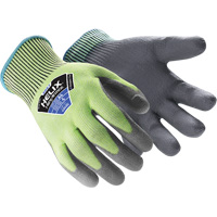 Helix&reg; 2057 Abrasion- & Cut-Resistant Gloves, Size 6/X-Small, 13 Gauge, Polyurethane Coated, HPPE Shell, ASTM ANSI Level A4/EN 388 Level C Maritime Industrial Rubber