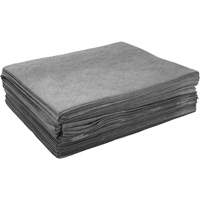 Feuilles absorbantes souffl&eacute;es, Universel, 15" x 19", 8 gal. d'absorption Maritime Industrial Rubber