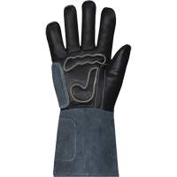 Gants de soudage MIG Endura 398KGLBGL, Cuir fleur de vache, Taille T-petit Maritime Industrial Rubber