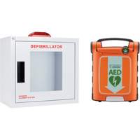 Trousse DEA Powerheart G5 avec armoire, Semi-automatique, Bilingue, Classe 3 Maritime Industrial Rubber