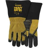 2782 Womans Fired Up MIG/Stick Welding Gloves, Grain Cowhide, Size Small Maritime Industrial Rubber