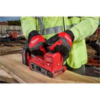 Gants de travail antivibration, Taille Petit, Paume Synth&eacute;tique Maritime Industrial Rubber