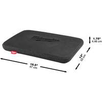 Kneeling Pad, 18.4" L x 13" W, 2.2" Thick Maritime Industrial Rubber