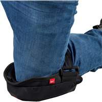 Stabilizer Knee Pad, Hook and Loop Style, Foam Caps, Foam Pads Maritime Industrial Rubber