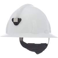 Casque de s&eacute;curit&eacute; Topgard avec suspension Fas-Trac III, R&eacute;pond aux normes CSA type 2, Suspension Rochet, Non ventil&eacute; Maritime Industrial Rubber