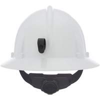 Casque de s&eacute;curit&eacute; Topgard avec suspension Fas-Trac III, R&eacute;pond aux normes CSA type 2, Suspension Rochet, Non ventil&eacute; Maritime Industrial Rubber