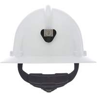 Casque de s&eacute;curit&eacute; Topgard avec suspension Fas-Trac III, R&eacute;pond aux normes CSA type 2, Suspension Rochet, Non ventil&eacute; Maritime Industrial Rubber