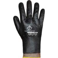 Dexterity Pro Gloves, Size 7, 21 Gauge, Foam Nitrile Coated, TenActiv Shell, ASTM ANSI Level A9 Maritime Industrial Rubber