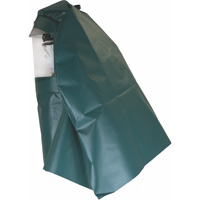 Cagoule anti-&eacute;claboussures chimiques et casquette rigide avec visi&egrave;re r&eacute;sistante aux produits chimiques Maritime Industrial Rubber
