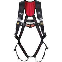 Miller&reg; H500 Arc Flash Full-Body Safety Harness, CSA Certified, Class ADLR, 420 lbs. Cap. Maritime Industrial Rubber
