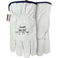 Gants de protection contre la coupe Van Goat 9547, T-petit, Paume en Cuir fleur de ch&egrave;vre, Para-aramide/Polyester/Acier/Thinsulate Maritime Industrial Rubber
