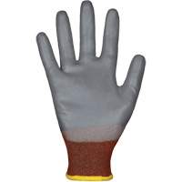 Dexterity Pro S21TAXRPU Cut Protection Gloves, Size 5, 21 Gauge, Polyurethane Coated, Nylon/TenActiv Shell, ASTM ANSI Level A5 Maritime Industrial Rubber