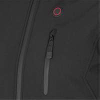 Veste chauffante Softshell, Hommes, Petit, Noir Maritime Industrial Rubber