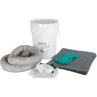Premium Truck Spill Kit, Universal, Pail, 5 US gal. Absorbancy Maritime Industrial Rubber