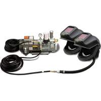 2-Worker DEFENDER Supplied Air Shield & Flip-Front Welding Helmet System Maritime Industrial Rubber