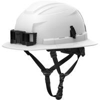 BOLT Full Brim Safety Helmet, Meets CSA Type 2, Ratchet Suspension, Non-Vented Maritime Industrial Rubber