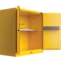 Utili-Guard+ Flammable Safety Cabinet, 30 gal., 1 Door, 43" W x 44" H x 22" D Maritime Industrial Rubber