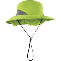 Chapeau de garde forestier 8934 Chill-Its avec prot&egrave;ge-nuque, petit/moyen, Lime haute visibilit&eacute; Maritime Industrial Rubber