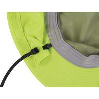 Chapeau de garde forestier 8934 Chill-Its avec prot&egrave;ge-nuque, petit/moyen, Lime haute visibilit&eacute; Maritime Industrial Rubber