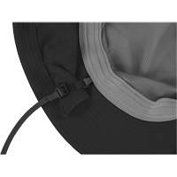 Chapeau de garde forestier 8934 Chill-Its avec prot&egrave;ge-nuque, petit/moyen, Noir Maritime Industrial Rubber