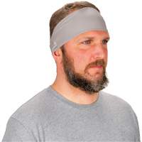 Bandeau de refroidissement en tricot haute performance Chill-Its 6634, Gris Maritime Industrial Rubber