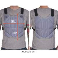 Chill-Its 6210 Phase Change Cooling Vest, One Size, Blue Maritime Industrial Rubber