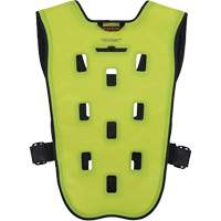 Veste de refroidissement &eacute;vaporatif Chill-Its 6685 avec fermeture &agrave; glissi&egrave;re, T-petit, Jaune lime haute visibilit&eacute; Maritime Industrial Rubber