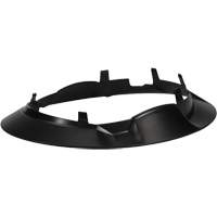 Wide Clip-On Full Brim for RZRBack Climbing Helmet, White Maritime Industrial Rubber