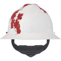 Casque de protection V-Gard &agrave; fentes s&eacute;rie Canadian Freedom, Suspension Rochet, Non ventil&eacute; Maritime Industrial Rubber