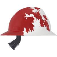 Casque de protection V-Gard &agrave; fentes s&eacute;rie Canadian Freedom, Suspension Rochet, Non ventil&eacute; Maritime Industrial Rubber