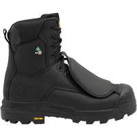 Bottes de travail Vulcan avec protecteur m&eacute;tatarsien &agrave; l'ext&eacute;rieur, Cuir, Taille 5, Imperm&eacute;able Maritime Industrial Rubber