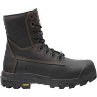 Bottes de travail Metpro Flex avec protecteur m&eacute;tatarsien, Cuir, Taille 4, Imperm&eacute;able Maritime Industrial Rubber